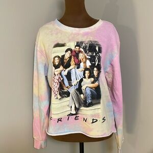 Tie-Dye Friends Graphic Woman’s Sweatshirt